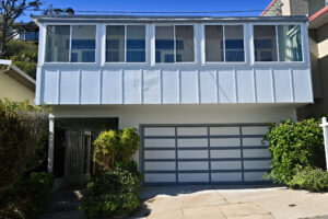 447 Lansdale Avenue, San Francisco - front elevation of the 1956 mid-century home in Sherwood Forest